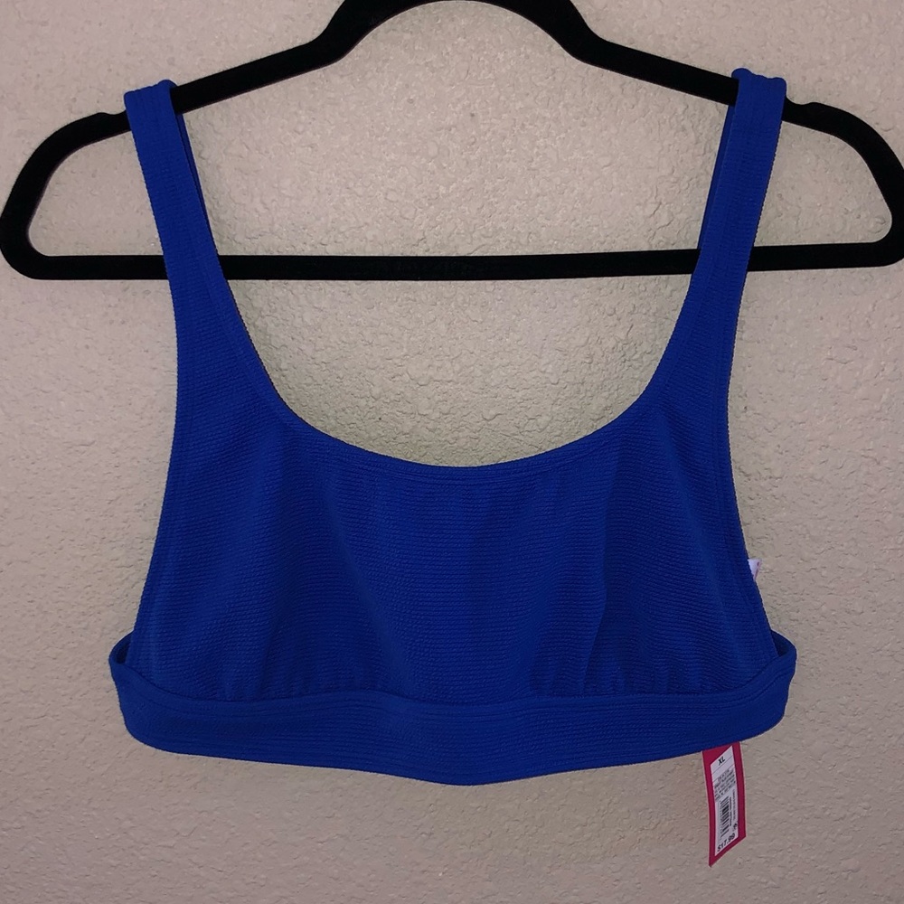 COBALT BLUE BIKINI TOP